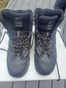 FREE Black Hiking Walking Work Boots
