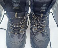 FREE Black Hiking Walking Work Boots
