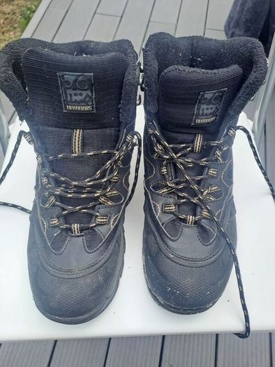 FREE Black Hiking Walking Work Boots