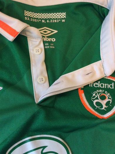 Ireland Football. Official Umbro Youths Xtra Large Boys Home Jersey.Matching Shorts Also Available. Collect In Dublin Or Receive Via Post.
