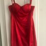 red satin dress Image 2