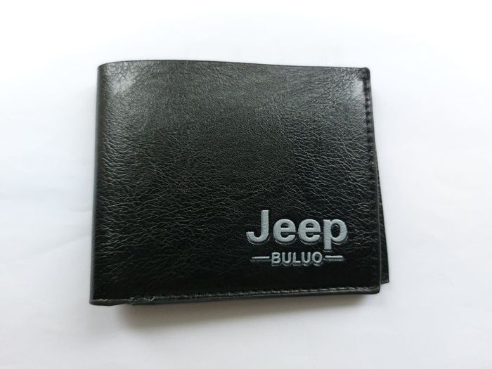 Jeep Black Leather Man Wallet
