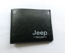 Jeep Black Leather Man Wallet