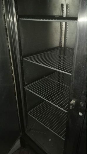 Commercial fridge and freezer