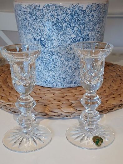 Waterford Crystal Lismore Candlesticks