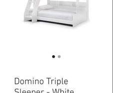 triple sleeper like new white