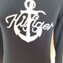 Tommy Hilfiger Ladies Navy Blue Cotton Anchor Motif jumper XS Includes Postage Image 2
