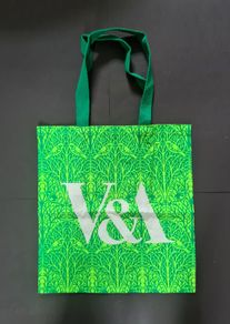 V&A London Green Birds & Branches Tote Bag C.F.A. Voysey Museum Shopper