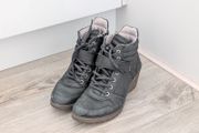 Ecco Leather Ankle Boots - Size 36 (black)