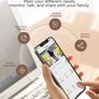 Doorbell Camera, 1080P Wireless Doorbell with Chime, PIR Motion Detection, Two Way Audio, Night Vision, 140 Degree Wide Angle, Rechargeable Batteries, Simple Self-Installation (FREE POSTAGE) Image 2