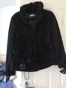Designer ladies black jacket