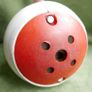 VINTAGE 1950's Roly Poly Owl Weeble Wobble Child's Toy Image 5