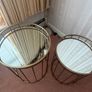 Gold Round Nest Tables Image 2