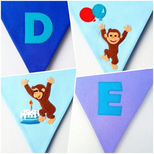 Eco-Friendly Personalised Cotton Bunting Made to Order