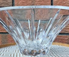 Large "Marquis" By Waterford Flared Crystal Bowl