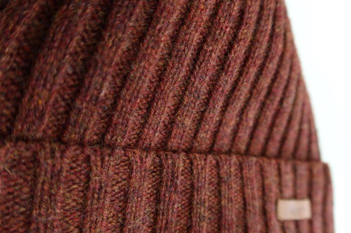 BARTS beanie with turnback hem