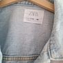 zara short denim jacket Image 2