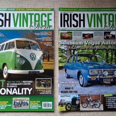 2 x Irish Vintage Scene Magazines. Issue 36 May 2009 (3rd Anniversary Special) and Issue 87 - Aug 2013.