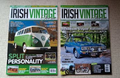 2 x Irish Vintage Scene Magazines. Issue 36 May 2009 (3rd Anniversary Special) and Issue 87 - Aug 2013.