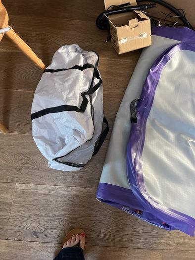 Gymnastics air track, Weland brand, 3 years old, hardly used