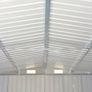 Garden Shed 257x489x181 cm Metal Brown Image 7