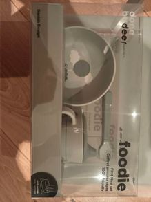 Brand New Done by Deer Weaning Dinnerware Set + Waterproof Bib | Unopened