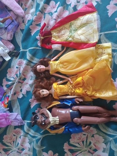 beauty and the beast dolls