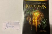 Leprechaun Origins DVD signed by Dylan Hornswoggle Postl WWE