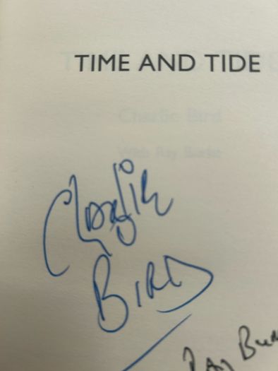 Charlie Bird Autobiography Time and Tide Signed