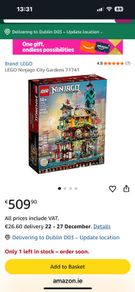 Lego Ninjago City Garden