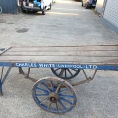 Antique market carts
