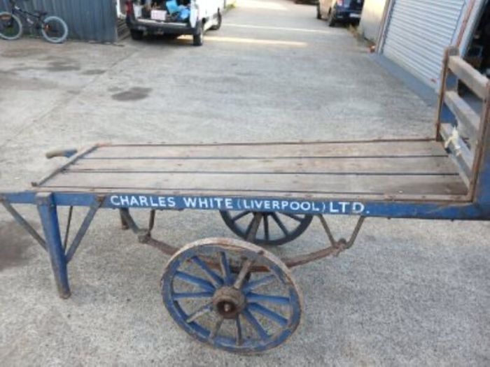 Antique market carts