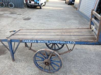 Antique market carts