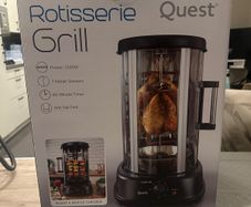 Brand New Quest 21L Vertical Rotisserie Grill & Kebab Maker