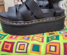 Dr Marten platform blaire quad sandals