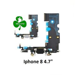For iPhone 8 4.7" Charging Port Flex USB Dock Lightning Connector New Black/GREY