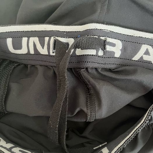 Under Armour HeatGear Black Sports Shorts - Mens Small - Loose Fit