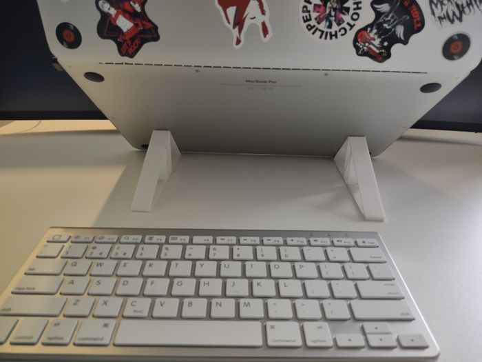 Ergonomic Laptop Stand 3D Printed Riser for Neck Pain Relief