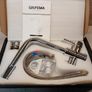 GRIFEMA G4003 3 in1 Kitchen Mixer Tap with Drinking Filtered Water Outlet, Dual Lever Water Sink Tap, 3/8 Inch Hose, Chrome Image 5