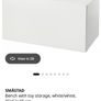 IKEA Storage bench and drawer/box Image 8