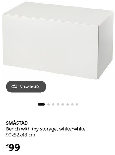 IKEA Storage bench and drawer/box