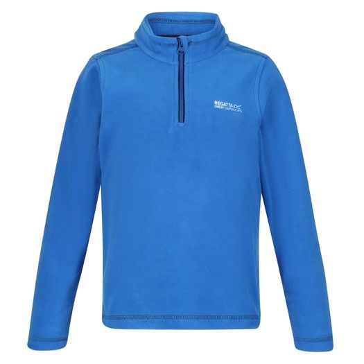 Regatta Great Outdoors Kids' Hot Shot II Half Zip Fleece Oxford Blue Age 7/8 years