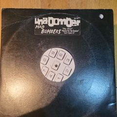 DJ Dredd Iron Wheel 12 inch Vinyl Numbers Records Unabomber Sleeve