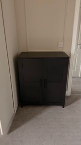 black cabinet
