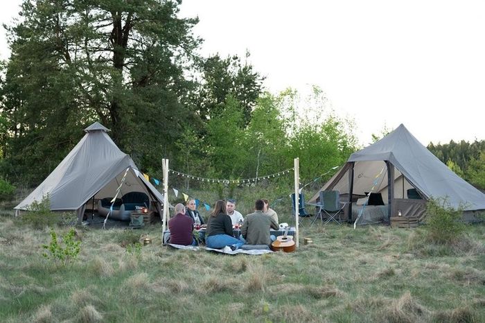 10 Person Glamping Moonlight Cabin New
