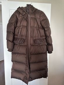 Marc o'Polo brown down puffer coat size 8