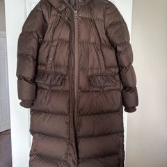 Marc o'Polo brown down puffer coat size 8