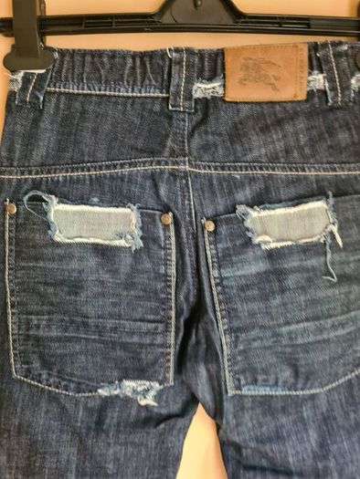 boys Burberry jeans blue denim size 8 year old