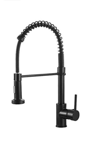 Kitchen Mixer Taps Chrome Swivel Pull Out Dual Spout Spray Head