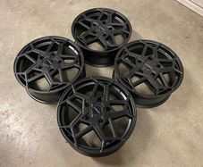 20" Inch Motion R VS2 wheels Ford Transit Custom Van centre bore 65.1 5x160 Satin Black